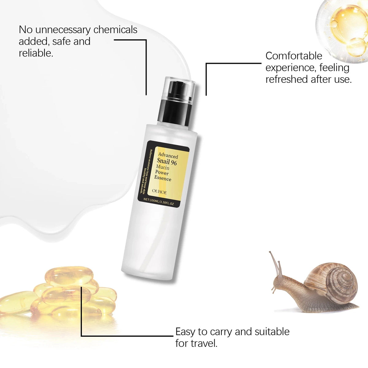 Snail Mucin Renewal Essence Serum