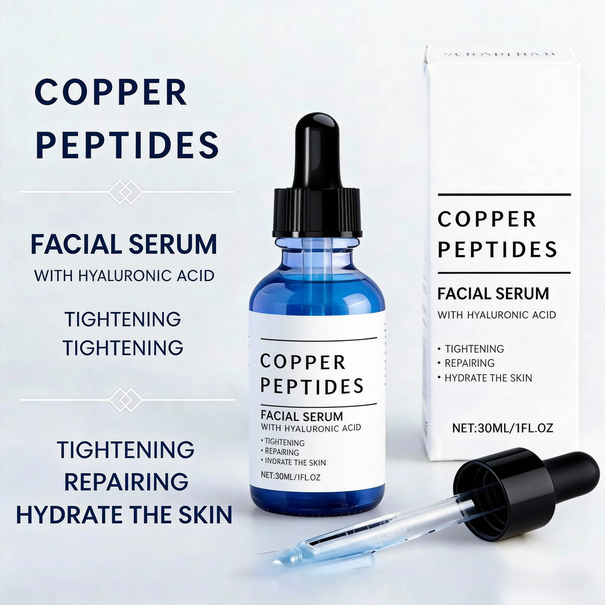 Copper Peptide & Hyaluronic Acid Firming Serum