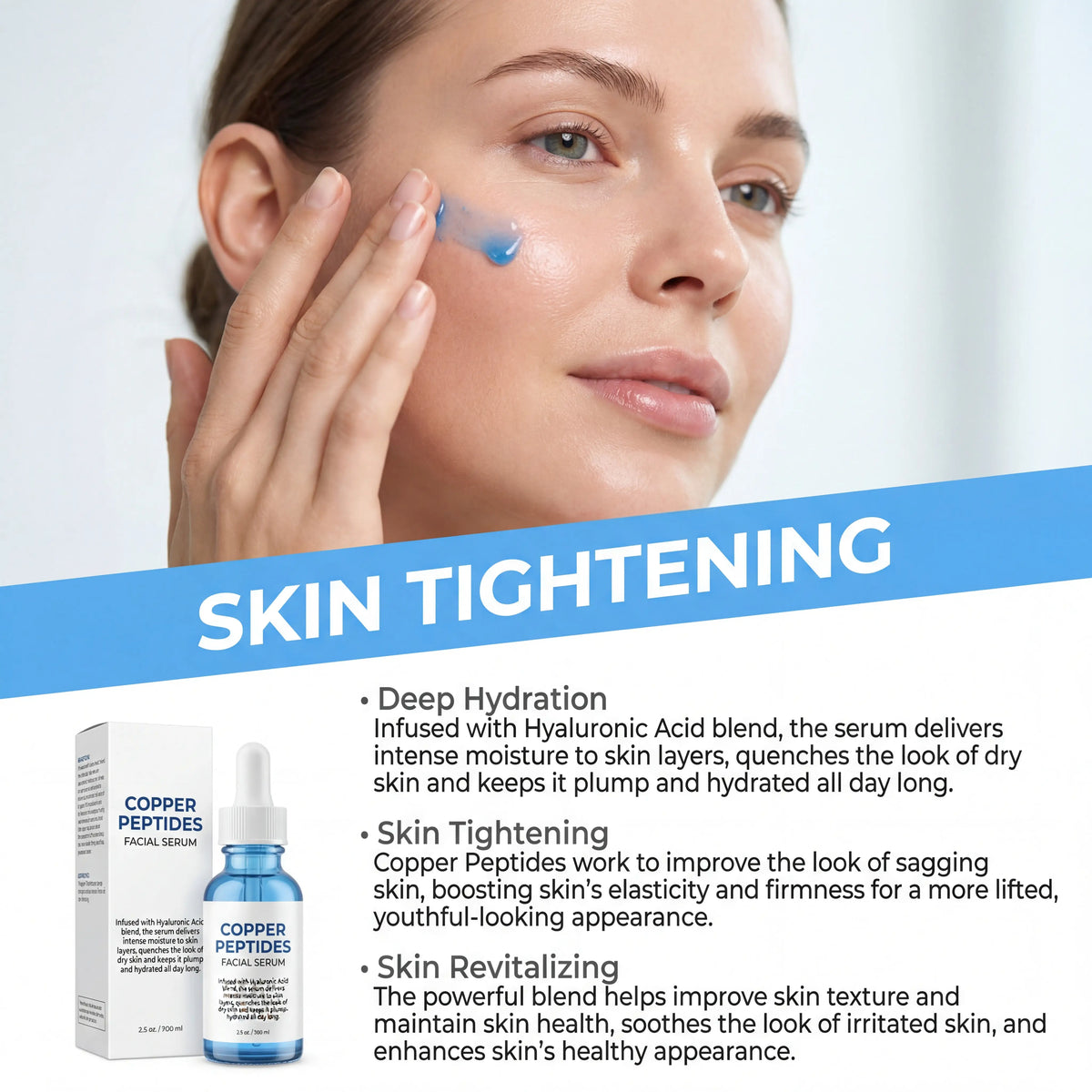 Copper Peptide & Hyaluronic Acid Firming Serum