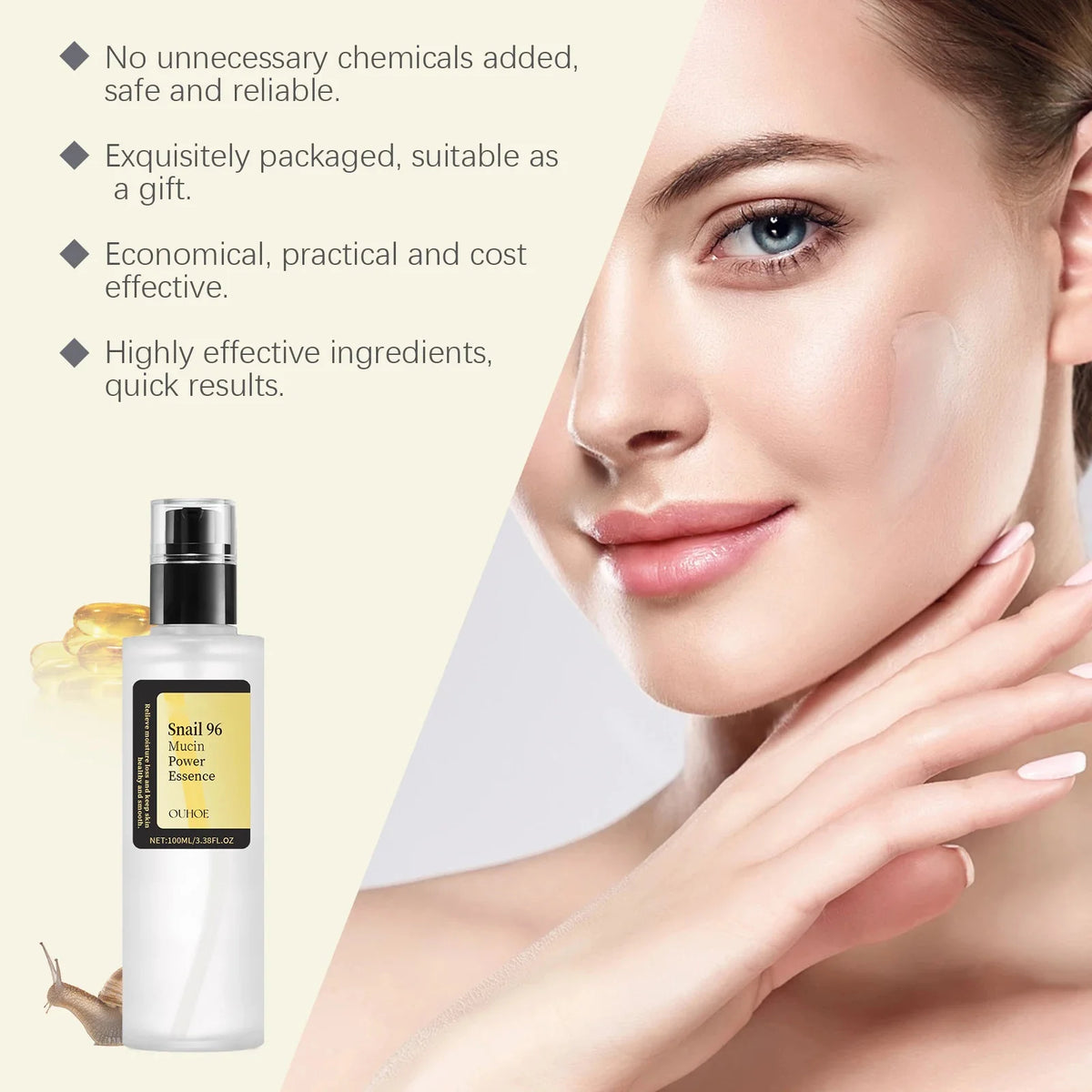 Snail Mucin Renewal Essence Serum